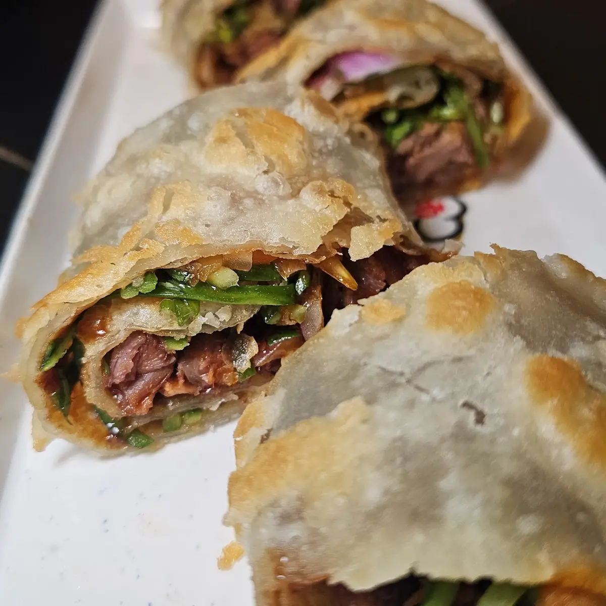chinese beef burrito 牛肉卷饼